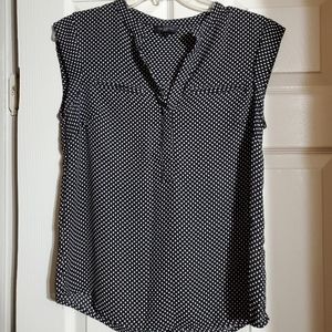 Polka dot dress tank
